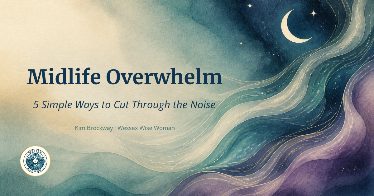 Midlife overwhelm: 5 simple ways to cut through the noise, by Kim Brockway, Breathwork Practitioner