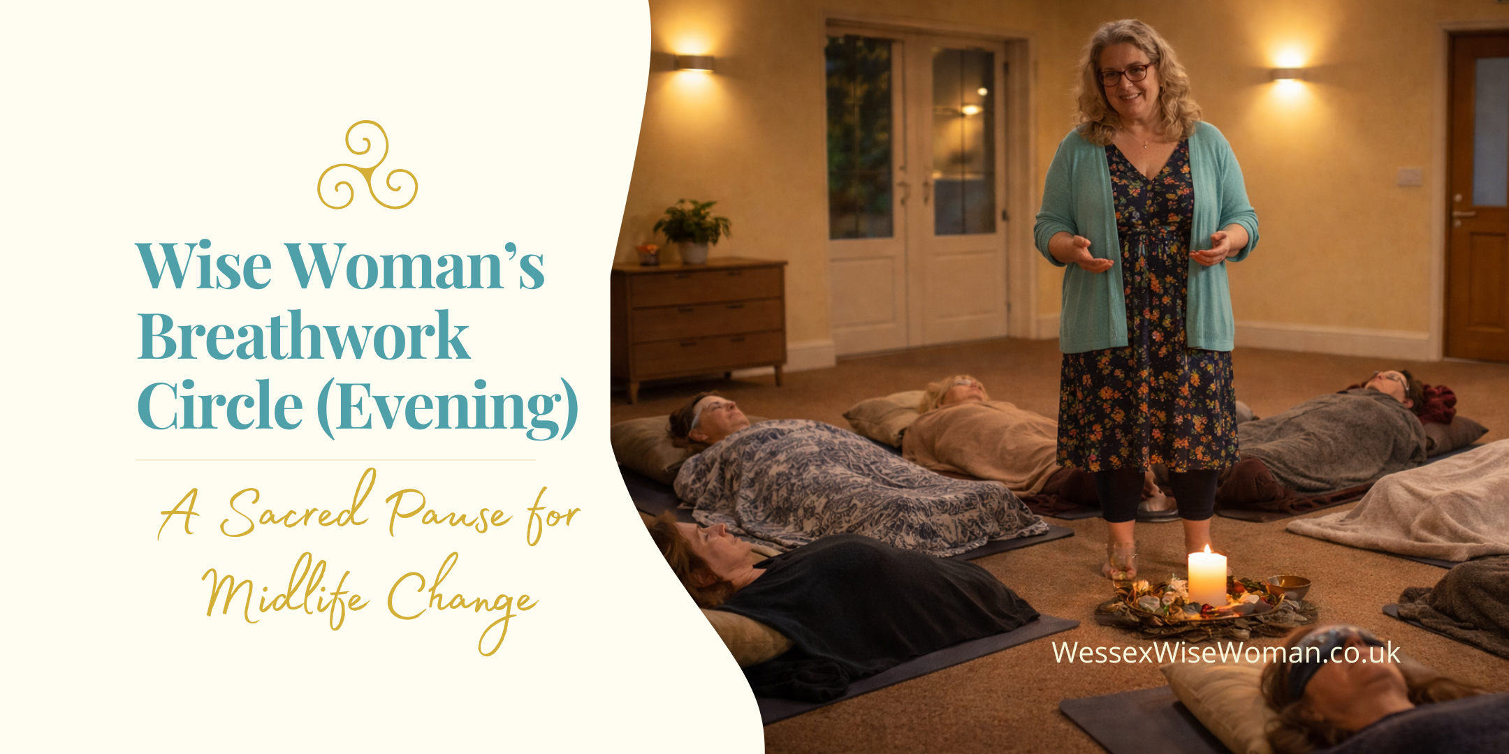 Evening woman's Breathwork Circle graphic