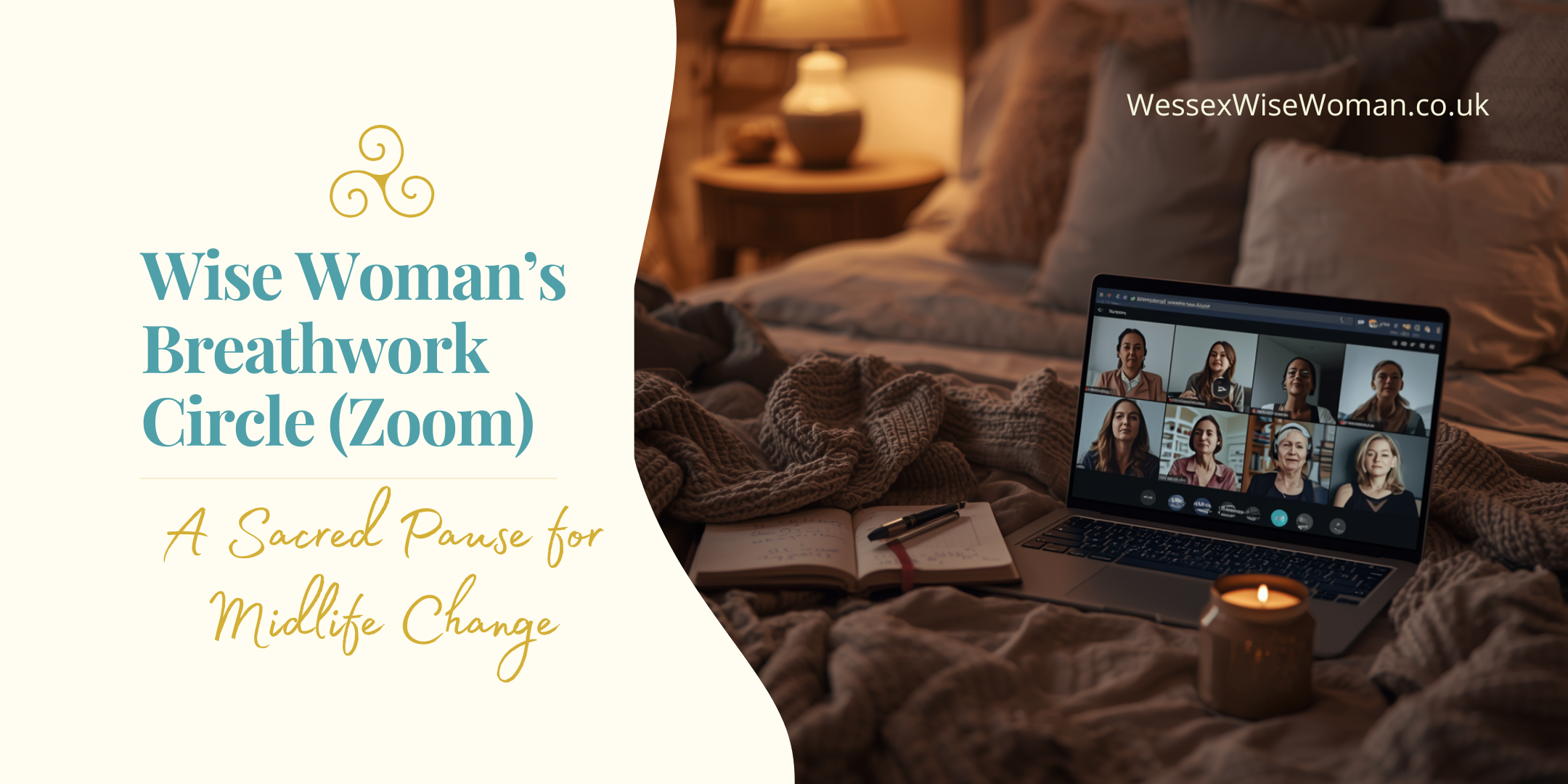 Online woman's Breathwork Circle graphic